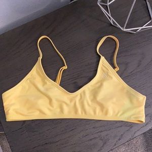 Yellow Boutine LA bikini top